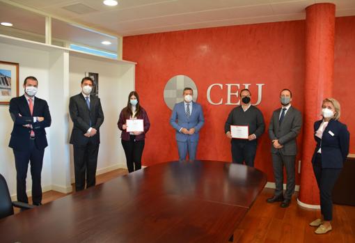 CEU Andalucía entrega los premios de su I Concurso de Navidad y de su III Concurso de Belenes