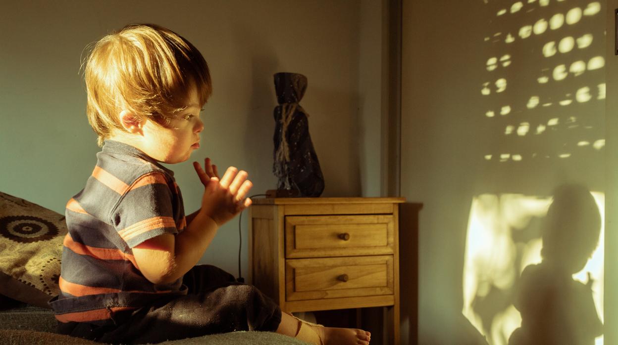Niño con síndrome de Down