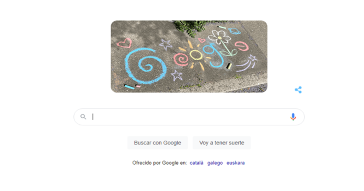 Google celebra el día del Niño con un &#039;doodle&#039;