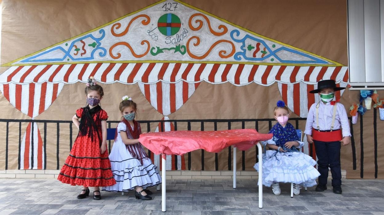 Los alumnos de Educación Infantil del Colegio CEU San Pablo Sevilla viven su particular Feria de Abril