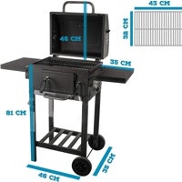 Imagen - Barbacoa con ruedas Activa