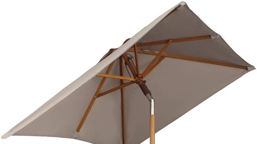 Sombrilla rectangular para jardín y terraza, decoración y protección