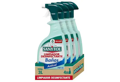 Sanytol Limpiador Desinfectante Baños 750ml
