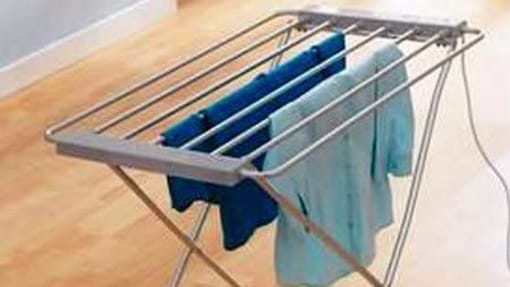 6 tendederos eléctricos para secar la ropa dentro de casa y que