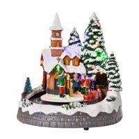 Imagen - Pueblo navideño con luces LED