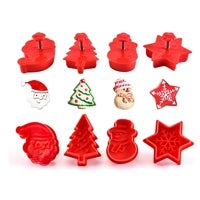 Imagen - Moldes de plástico para galletas de Navidad