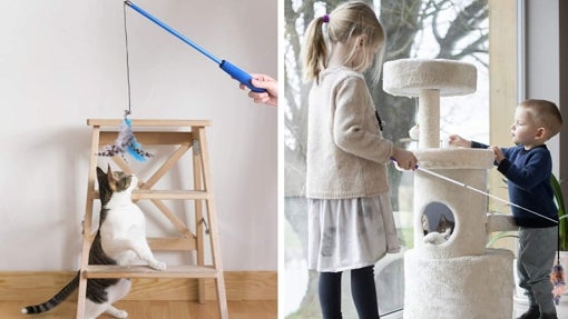 Los mejores juguetes para gatos para jugar durante horas