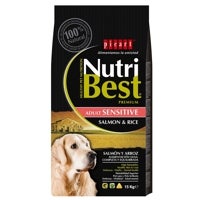 Imagen - Pienso para perros senior con salmón y arroz Nutri Best