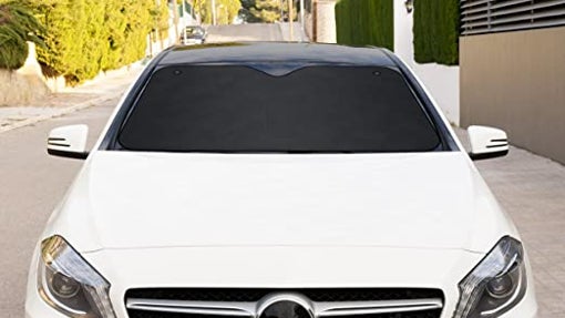 BC Corona Parasol de Aluminio Negro