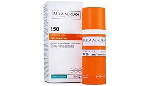 Protector solar anti-manchas