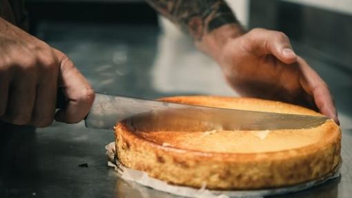 Tarta de queso de La Cochera del Abuelo, receta del chef Bosco Benítez