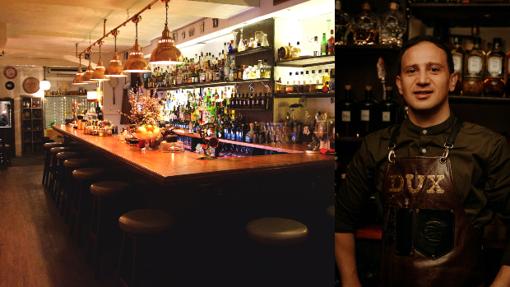 DUX y su 'bartender' Ángel David Asensio