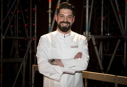 El chef Luis Callealta en Madrid Fusión Alimentos de España 2021