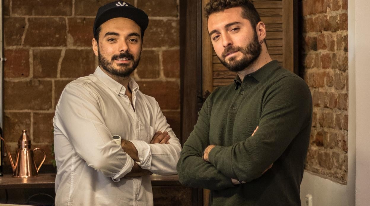 Riccardo y Vittorio Figurato, propietarios de la pizzería Fratelli Figurato de Madrid, la tercera mejor de Europa según 50 Top Pizza