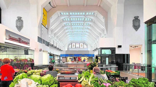 Mercado de La Ribera, en Bilbao