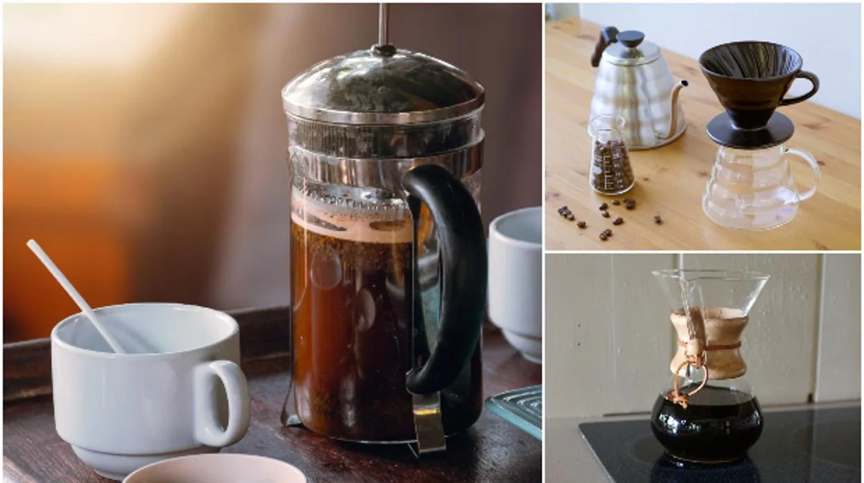Tres formas de hacer café de especialidad en casa