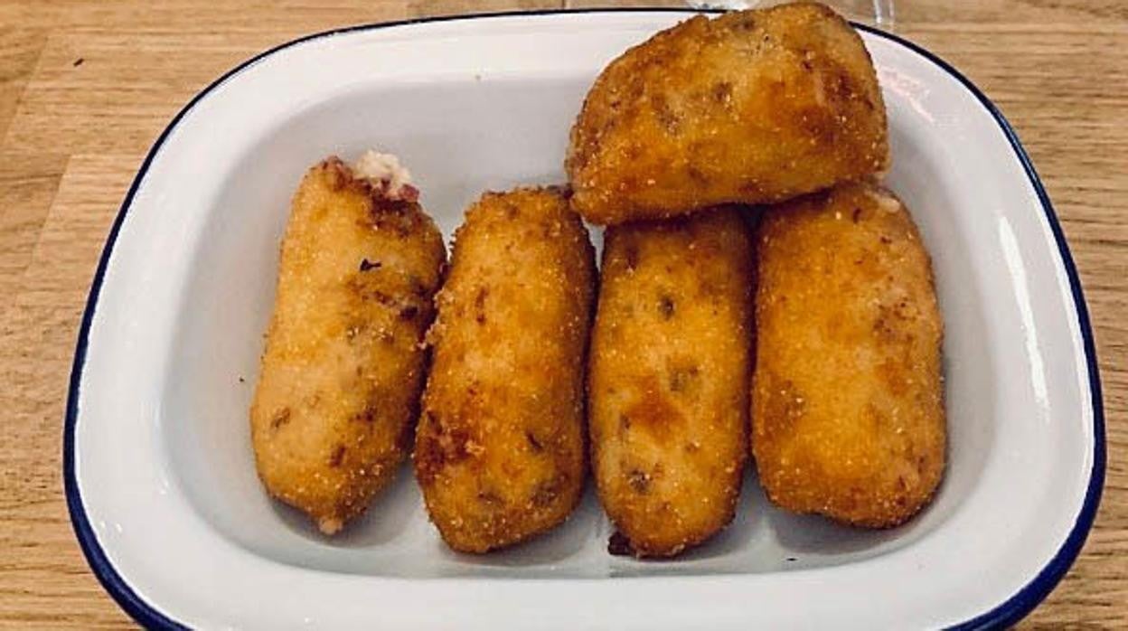 Croquetas de La Lorenza, taberna de Lavapiés