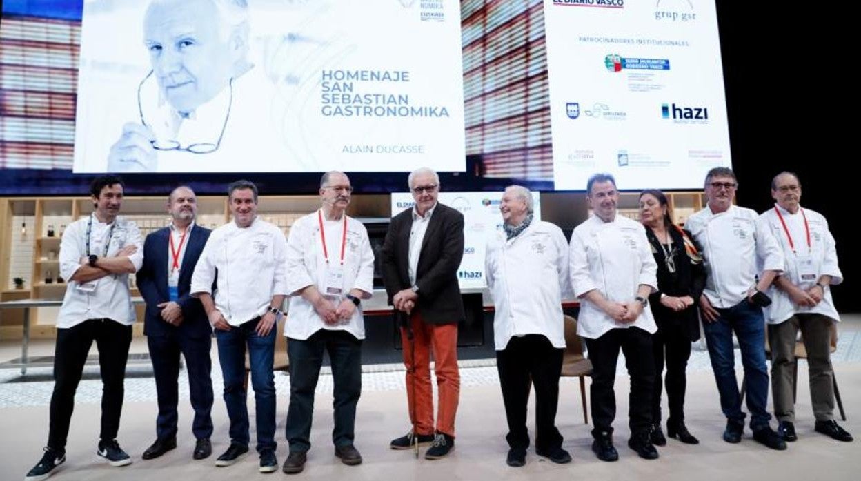 Homenaje al mítico Alain Ducasse en la XXIII edición de San Sebastián Gastronomika