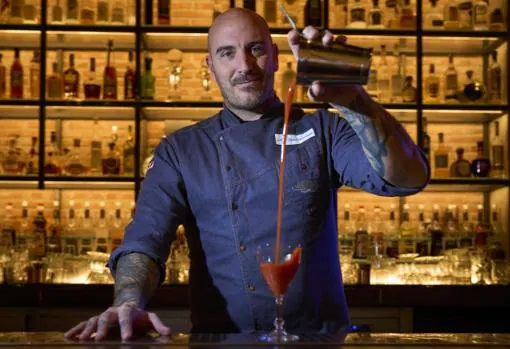 Luis Inchaurraga, mejor 'bartender' de España 2021