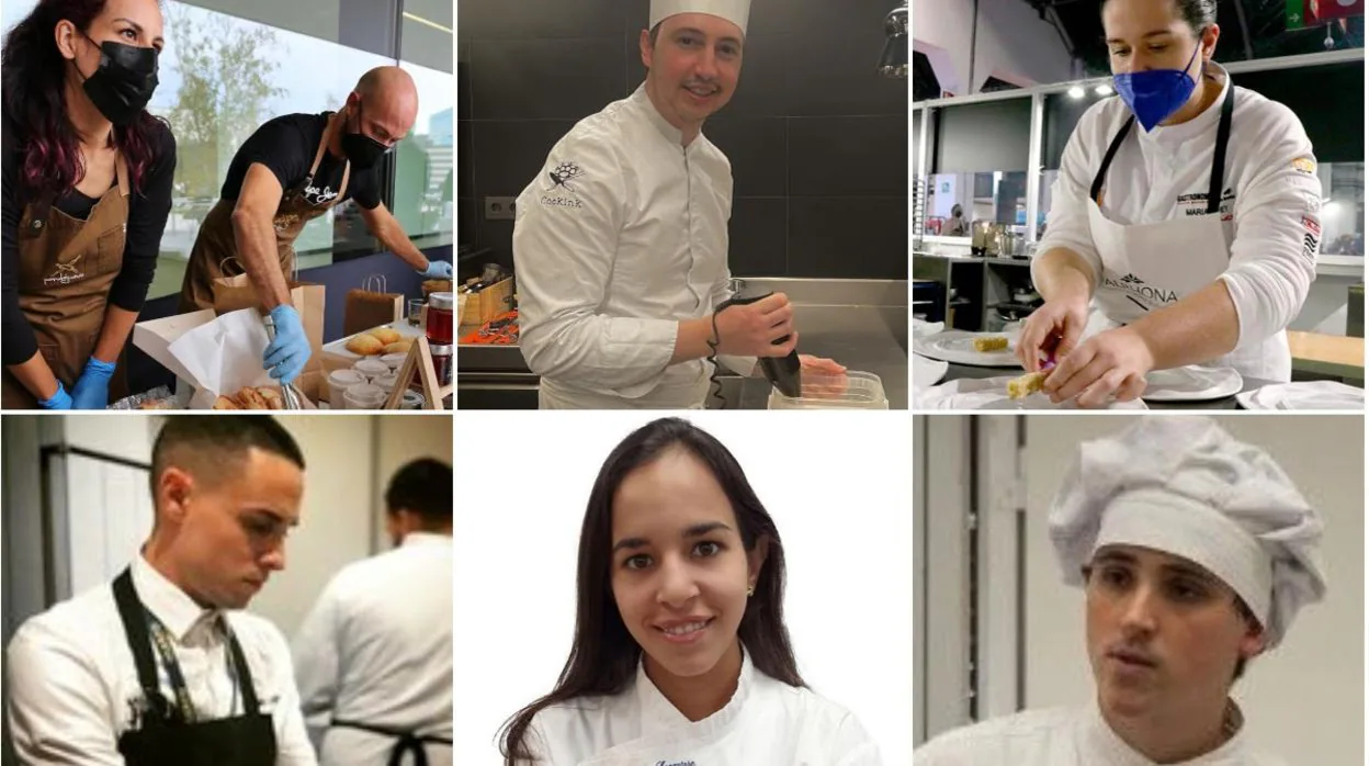 Finalistas a la V edición del Premio Pastelero Revelación 2022 de Madrid Fusión Pastry, que tendrá lugar durante Madrid Fusión Alimentos de España 2022
