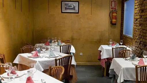 Sala en bar restaurante Asturianos