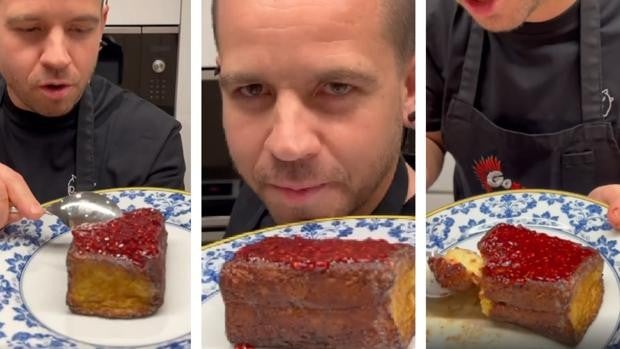 Dabiz Muñoz y la receta de una torrija que «va a joder la dieta a todos»