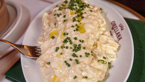 Ensaladilla de centollo de Casa Orellana