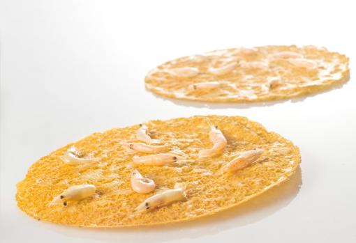 Tortilla de camarones