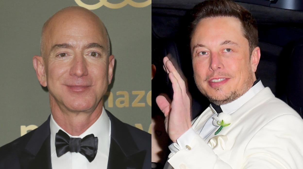 Jeff Bezos y Elon Musk