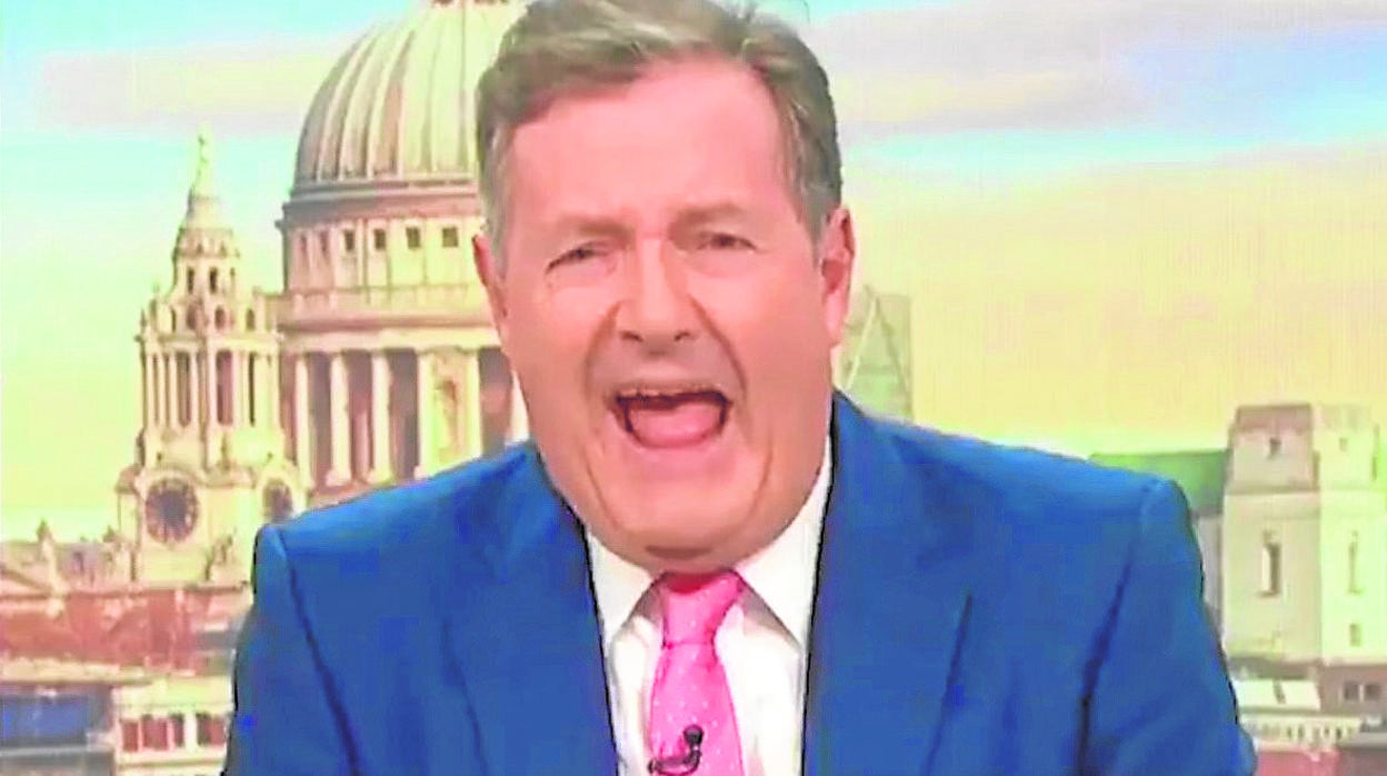 Piers Morgan, durante el programa 'Good Morning Britain'