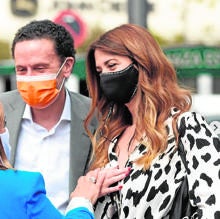 En campaña, con Edmundo Bal