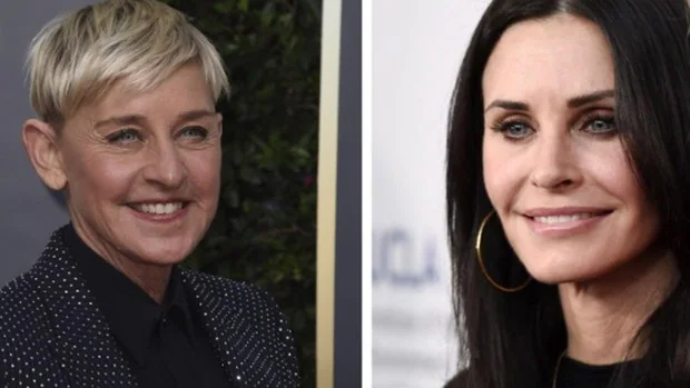 Por qué Ellen DeGeneres vive en casa de la estrella de 'Friends' Courteney Cox