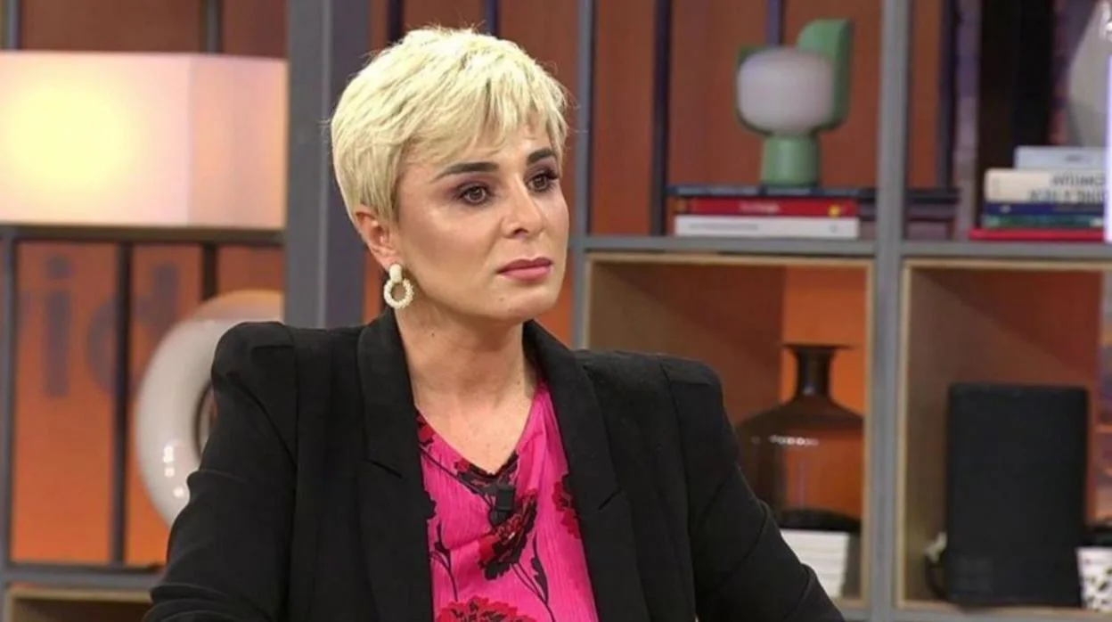 Ana María Aldón durante una intervención en 'Viva la vida'