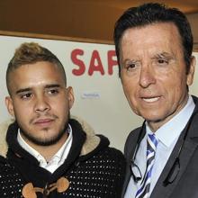 Ortega Cano junto a su hijo