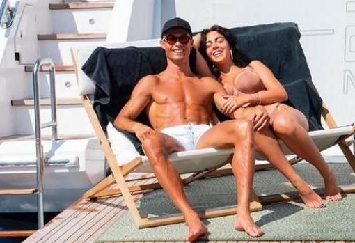 Cristiano y Georgina, a bordo de su yate