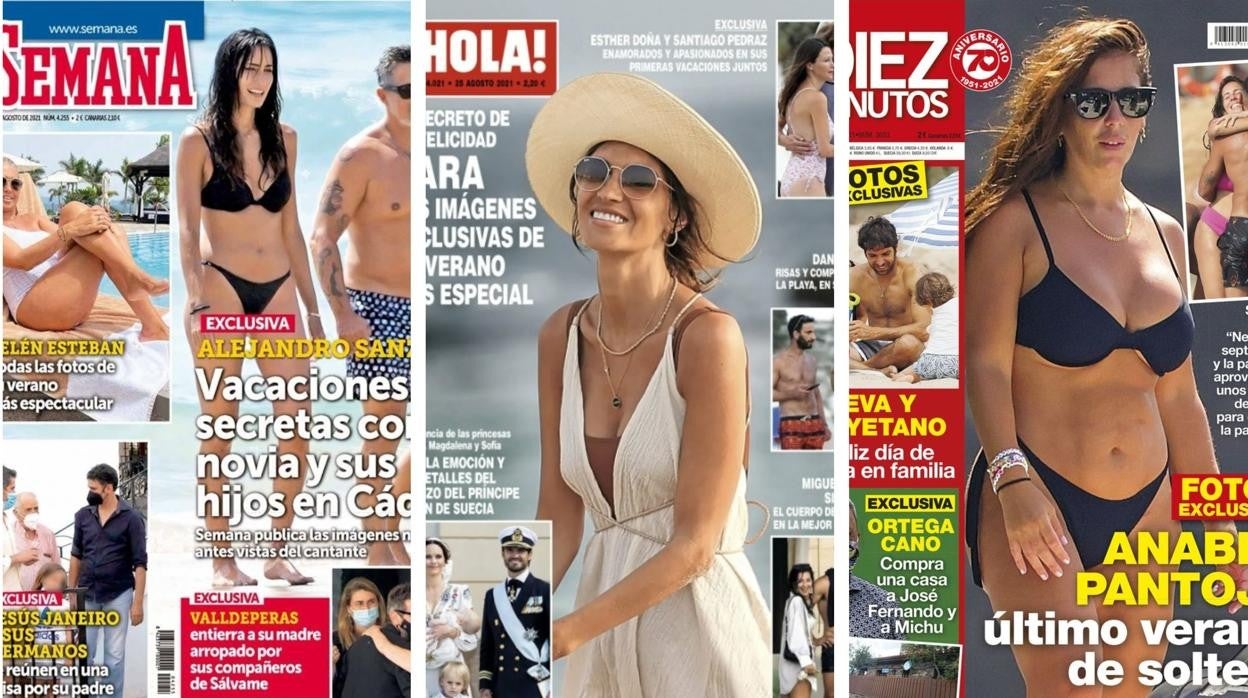 Portada de las revistas