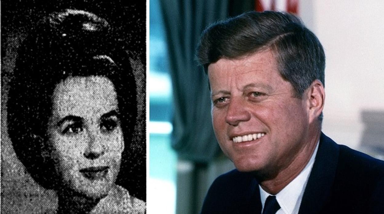 Diana de Vegh y John Fitzgerald Kennedy