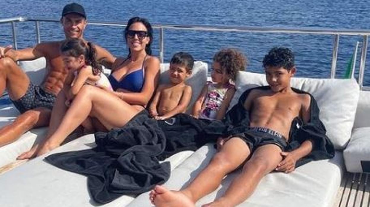 La familia de Cristiano Ronaldo