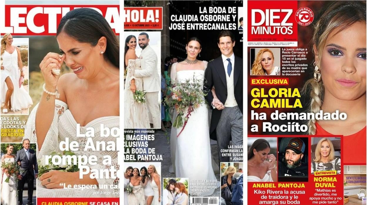 Portadas de las revistas