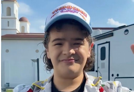 Gaten Matarazzo, con su nuevo look.