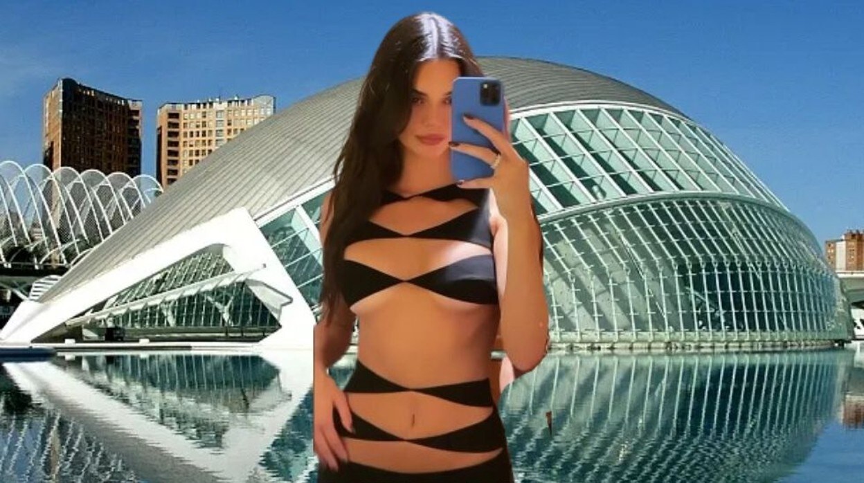 El imposible vestido con el que Kendall Jenner asistió a una boda