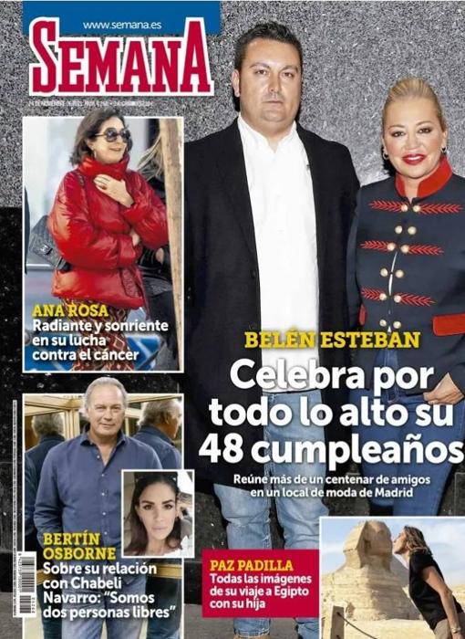 Del 48 cumpleaños de Belén Esteban a la fortaleza de Ana Rosa Quintana