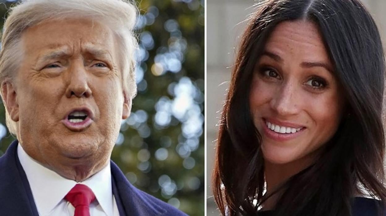 Donald Trump y Meghan Markle