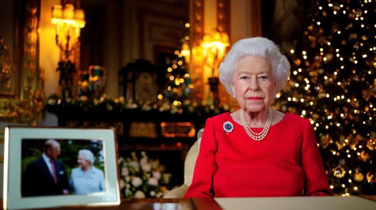 Isabel II en su mensaje de Navidad