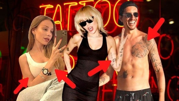 Los famosos, locos por los tatuajes: descubrimos su significado y dónde se los hacen