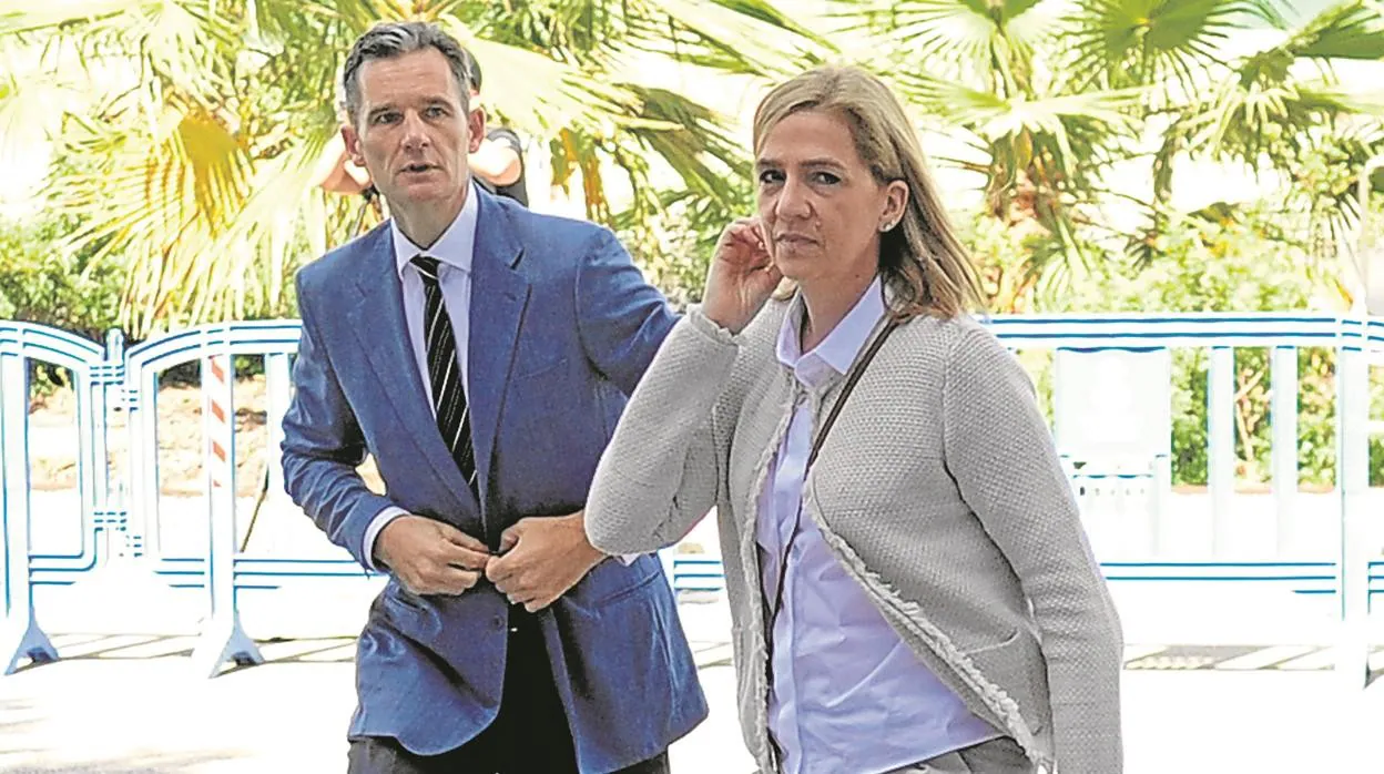 Iñaki Urdangarin y la Infanta Cristina