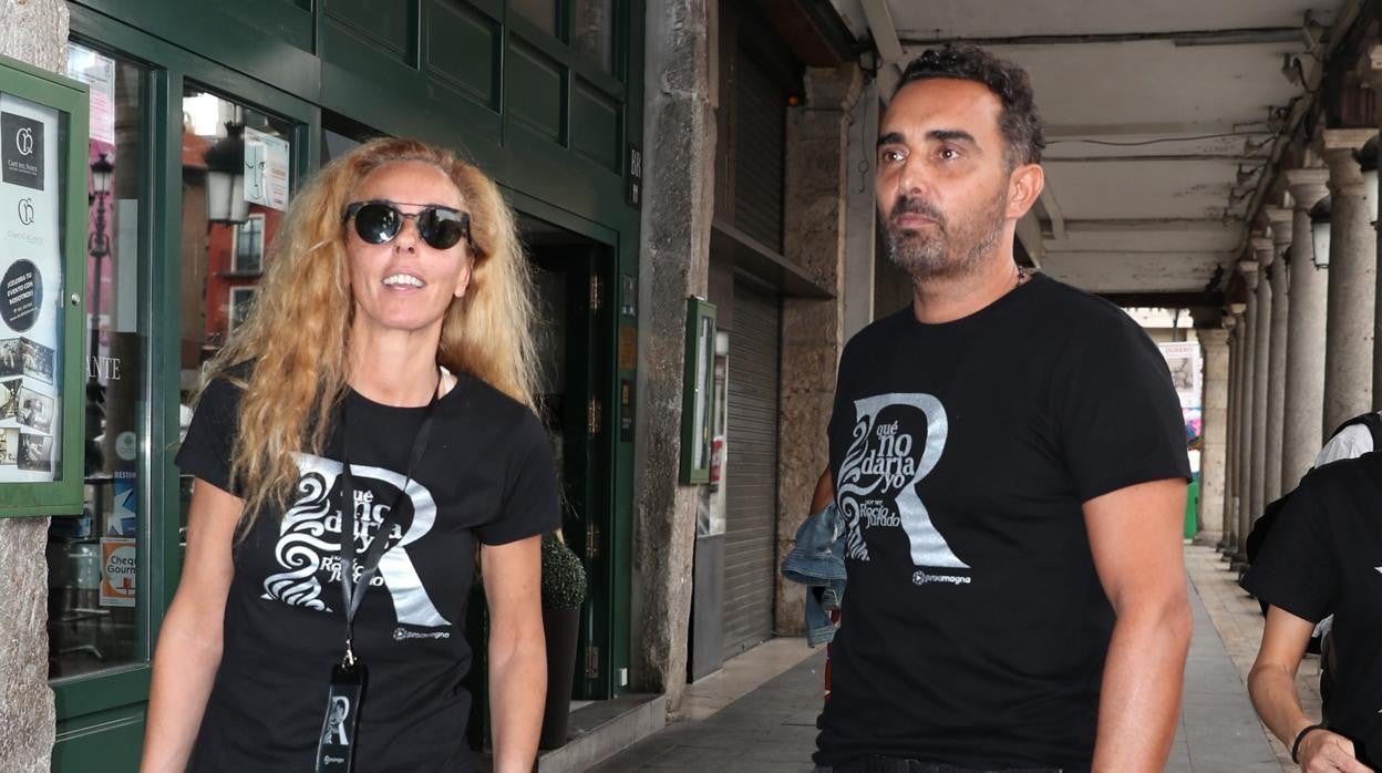 Rocío Carrasco y Fidel Albiac