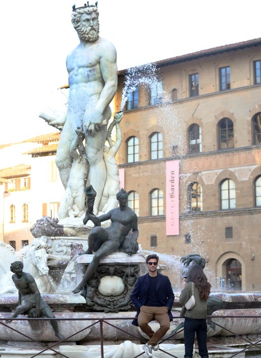 Lidia Torrent y Jaime Astrain, dos influencers enamorados en Florencia