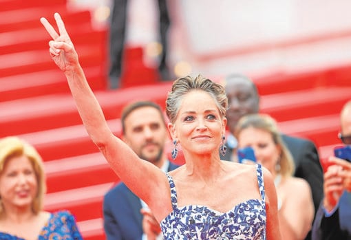 Sharon Stone, esta semana en Cannes