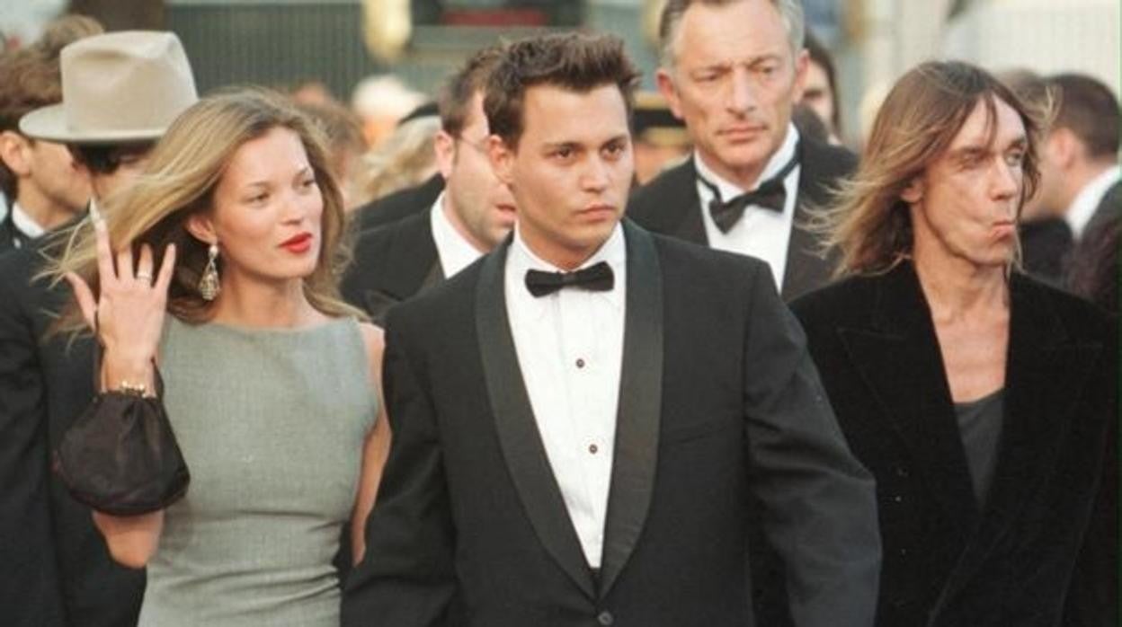 Johnny Depp y Kate Moss